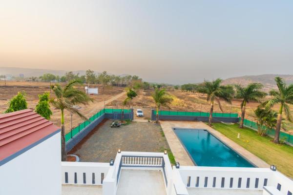 På billedet ses objektet Aaru Retreat - Lonavala beliggende i byen Khamshet.