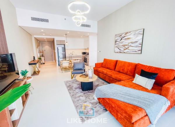 A la foto es mostra l'objecte Like Home - Elegant 1BHK in Dubai Creek Harbour situat a la ciutat de Dubai.