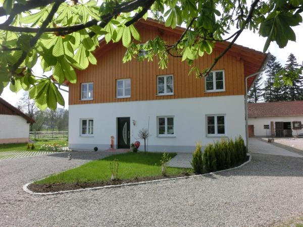 Na zdjęciu widoczny jest obiekt Ferienwohnung Am Verlorenen Bach położony w mieście Penzing.