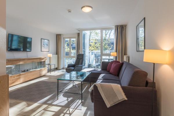 Nella foto è visibile l'oggetto Ostseeanker - stilvolles Apartment in Strandnähe situato nella città di Zingst.