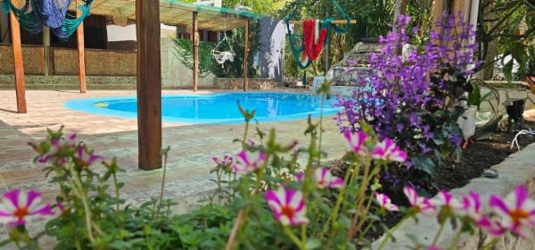 Na zdjęciu widoczny jest obiekt Casa Jabalí Ecocchic położony w mieście Tulum.