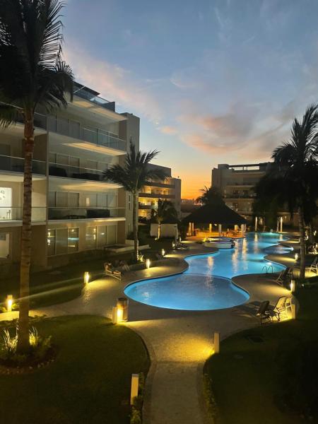 Na fotografii je vidět objekt Departamento de Lujo & Club de Playa nacházející se ve městě Acapulco.