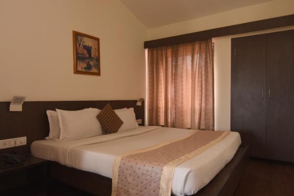 Op de foto is het object The Byke Old Anchor Beach Resort & Spa - Pan India Pure Veg Hotel Chain te zien, gelegen in de stad Cavelossim.
