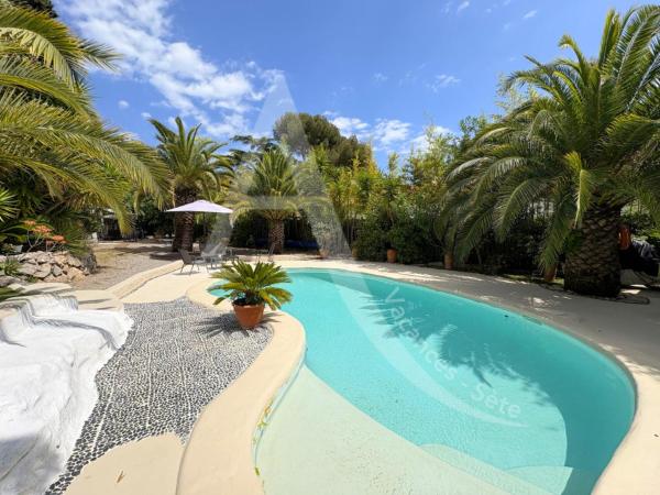Na fotografii je vidět objekt Villa T2 avec piscine privee nacházející se ve městě Sète.