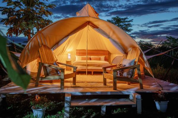 Auf dem Foto ist das Objekt Glamping Haven Resort in der Stadt Sanya Juu zu sehen.