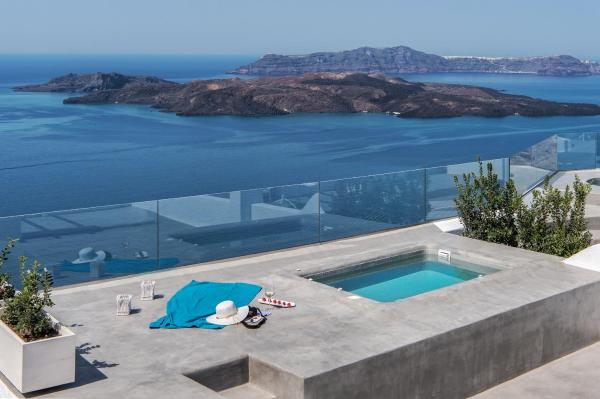 A la foto es mostra l'objecte Villa Irini Fira - Adults Only situat a la ciutat de Fira.