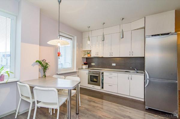 Na fotografii je vidět objekt Apartment Beauty nacházející se ve městě Avižieniai.