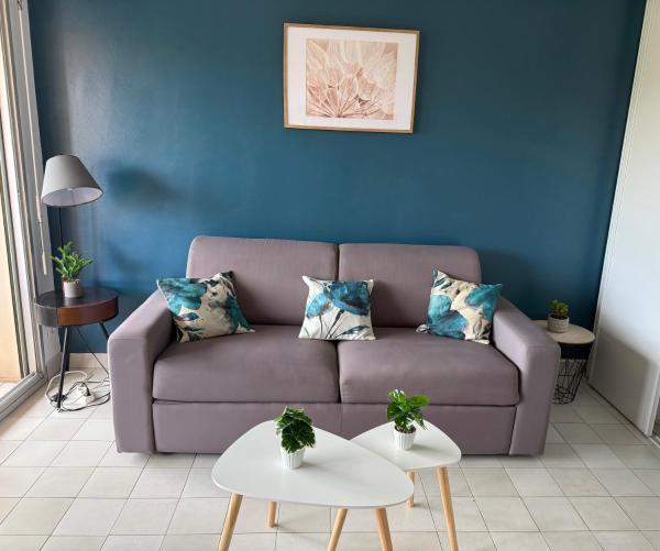 A la foto es mostra l'objecte Studio Fréjus Plage l Clim l WiFi l Parking privé situat a la ciutat de Fréjus.