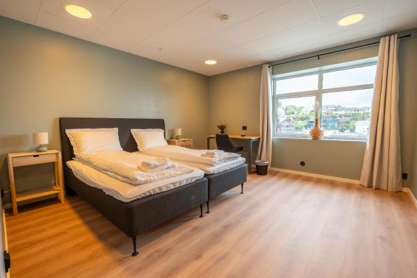 Nella foto è visibile l'oggetto Arken hotell Kopervik situato nella città di Vedavågen.