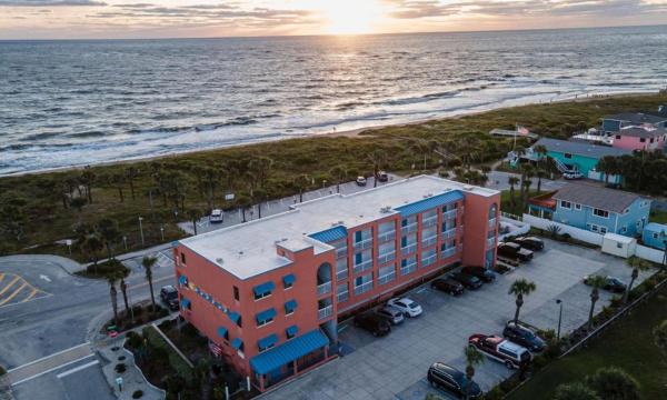 Na foto é possível ver o objeto Oceanview Lodge - Saint Augustine localizado na cidade de Vilano Beach.