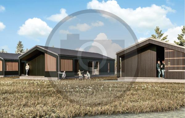 A la foto es mostra l'objecte Amazing Home In Glesborg situat a la ciutat de Glesborg.