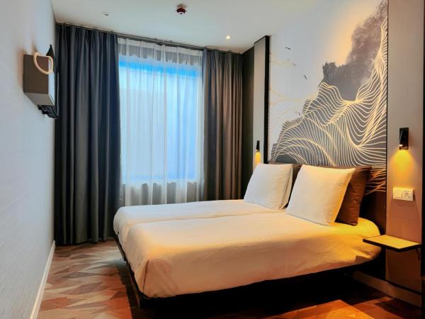 Kuvassa näkyy kohde Nebula Hotel by Ine's, joka sijaitsee kaupungissa Assendelft.