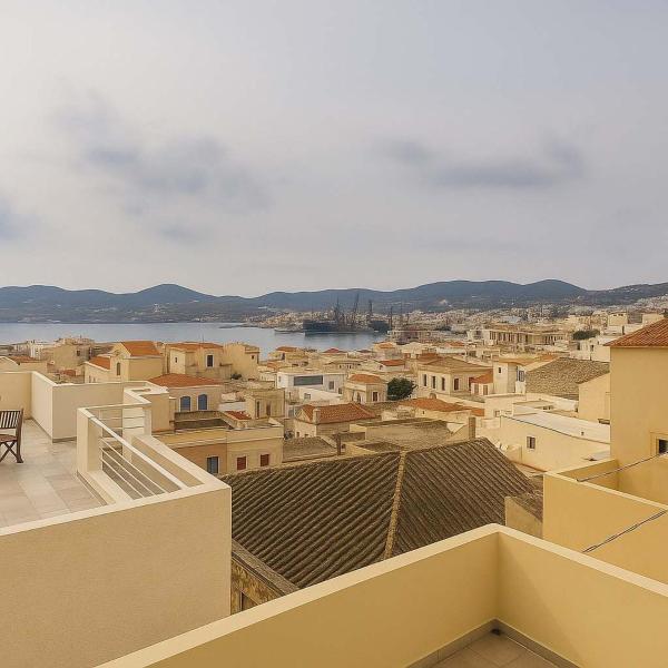 En la foto se muestra el objeto Classic Villa Alexandra Ermoupoli-Syros Vaporia ubicado en la ciudad de Ermoupoli.