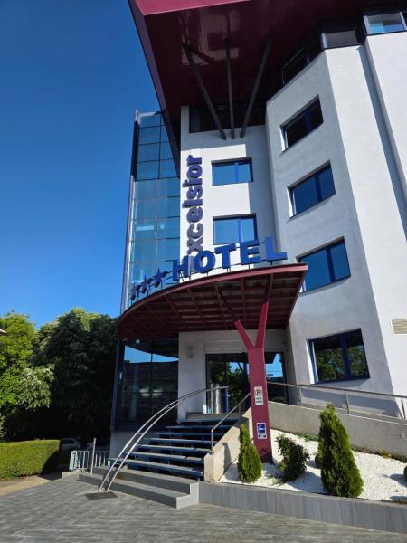 På billedet ses objektet Excelsior Hotel Timisoara beliggende i byen Timişoara.