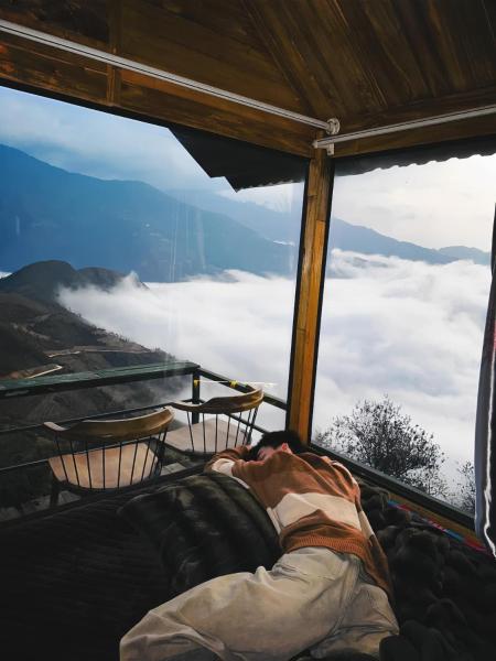 照片显示了位于Bắc Yên市的Tà Xùa Retreat Khu Nghỉ Dưỡng物件。