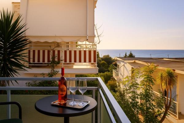 A la foto es mostra l'objecte Avia Seaview Getaway - Konstantina's Hidden Haven situat a la ciutat de Kalamata.