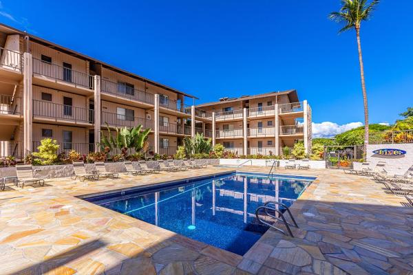På billedet ses objektet Kihei Alii Kai D202 by Coldwell Banker Island Vacations beliggende i byen Kihei.