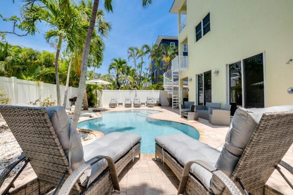 Na fotografii je vidět objekt Private Pool - Island Dream by SeaBreeze Vacation nacházející se ve městě Anna Maria.