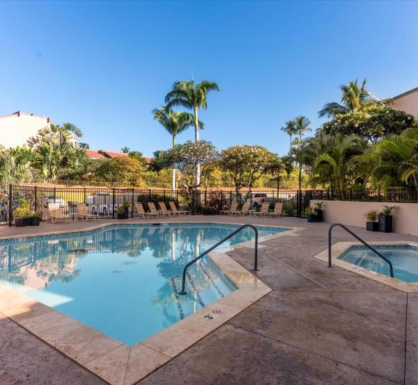 På billedet ses objektet Pacific Shores B203 by Coldwell Banker Island Vacations beliggende i byen Kihei.