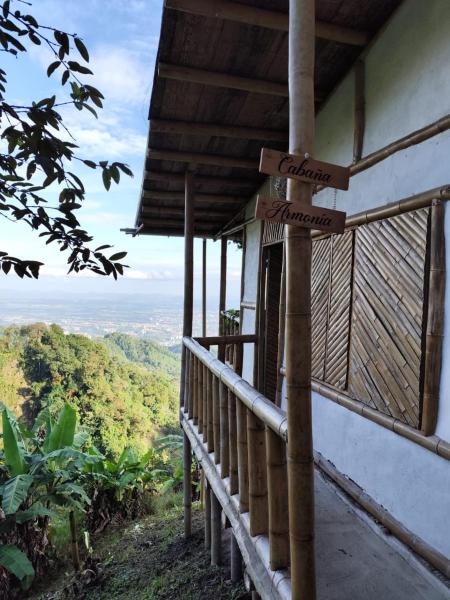 A la foto es mostra l'objecte RIYA Tesoro de la montaña Cabaña Armonia situat a la ciutat de Ibagué.