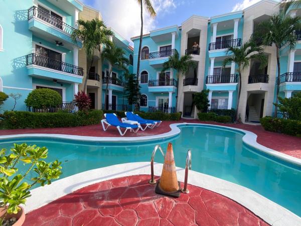 A la foto es mostra l'objecte Amazing apartment pool and beach life in los corals punta cana situat a la ciutat de Punta Cana.