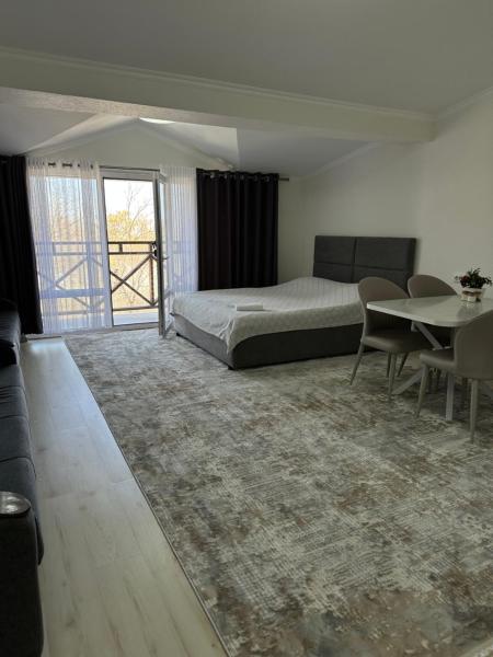 Στη φωτογραφία φαίνεται το αντικείμενο Asanova House που βρίσκεται στην πόλη Kosh-Kël'.