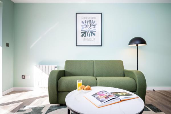 A la foto es mostra l'objecte Staycity Aparthotels Dublin Augustine situat a la ciutat de Dublín.