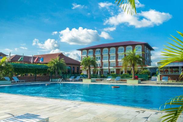 На фото показан объект Lumbini Green Resort, Chandrauta, расположенный в городе Bhagwanpur.