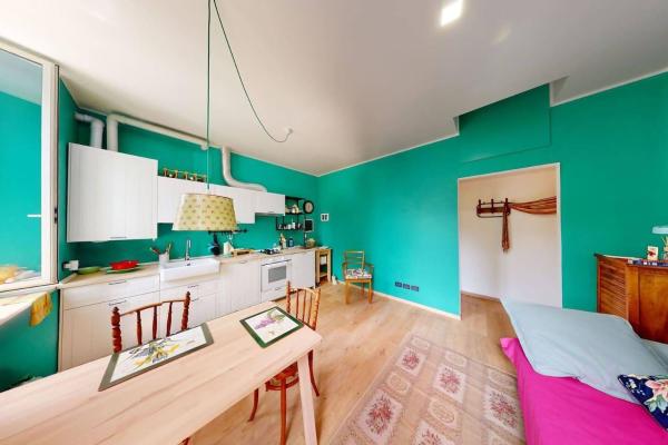 Auf dem Foto ist das Objekt Green House Apartment - Como in der Stadt Como zu sehen.