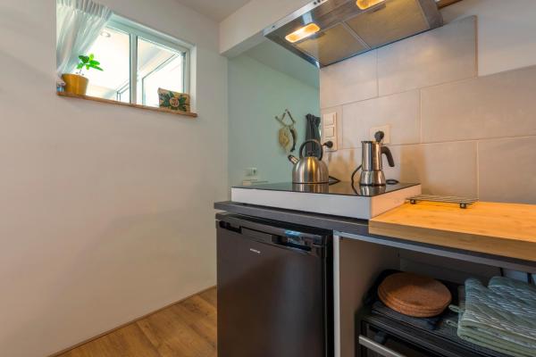 Φωτογραφία 8: Tiny house - fietsverhuur, eigen keuken en badkamer