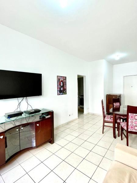 A la foto es mostra l'objecte Apartamento aconchegante no Boqueirão situat a la ciutat de Santos.