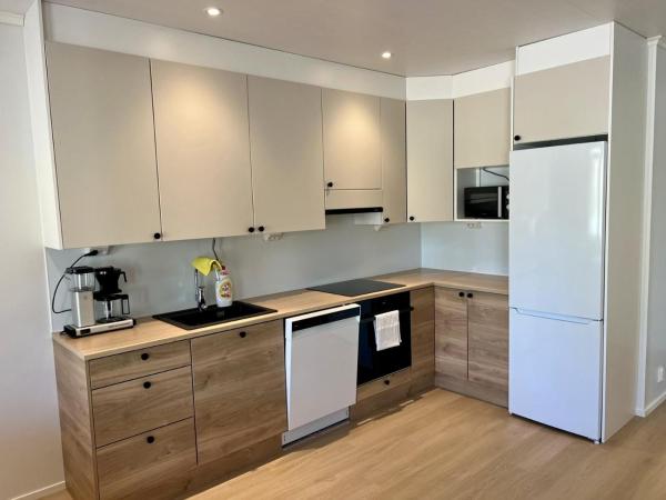 The photo shows the Soda Home - Sunset Alley flats - 24h check in located in the city of Närpiö.