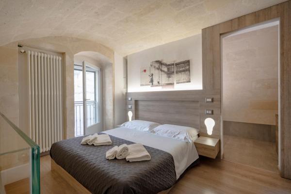 A la foto es mostra l'objecte Angolo Nascosto situat a la ciutat de Matera.