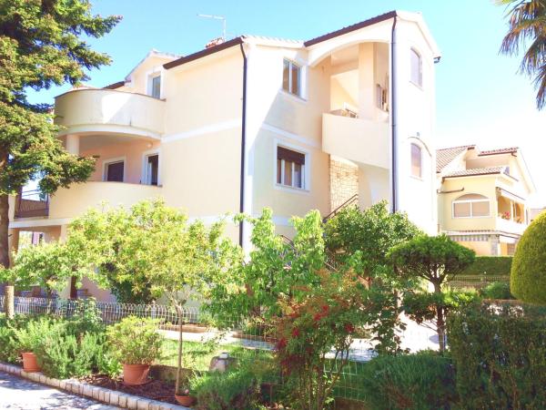 På billedet ses objektet Apartment Diva beliggende i byen Umag.
