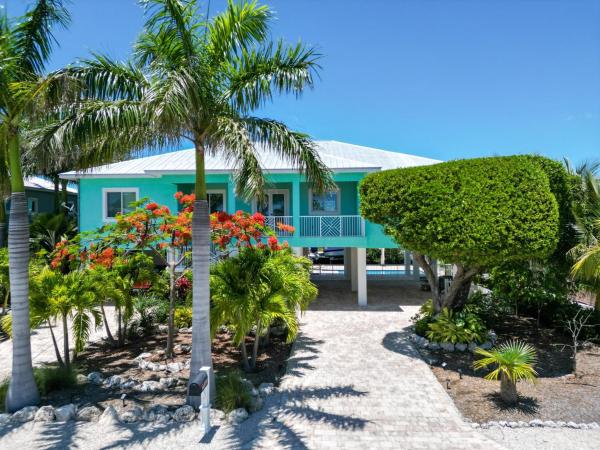 Op de foto is het object Villa Lucie te zien, gelegen in de stad Summerland Key.