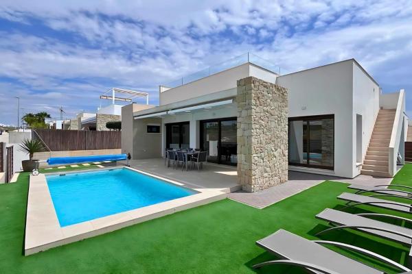 Modern Villa With Private Pool At Golf Vistabella - Orihuela