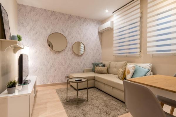 A la foto es mostra l'objecte Acogedor y moderno - 1Dormitorio 1Baño - Imperial situat a la ciutat de Madrid.