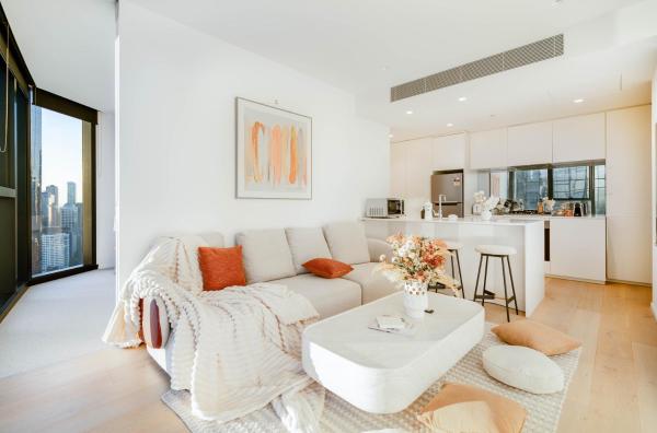 Glamorous 2B Southbank home LV40 Ocean view #MSQ40, Мельбурн
