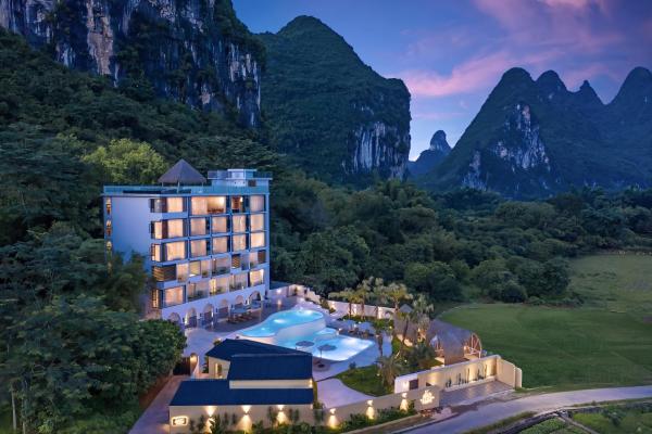 A la foto es mostra l'objecte Yangshuo KIRA Hotel - Moroccan Style situat a la ciutat de Yangshuo.