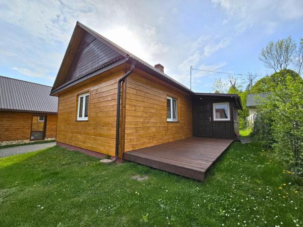 Auf dem Foto ist das Objekt Domek u Litwinów in der Stadt Gorajec zu sehen.