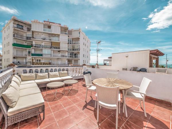 A la foto es mostra l'objecte Beautiful house with rooftop terrace in Torrecilla situat a la ciutat de Nerja.