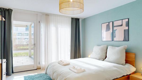 A la foto es mostra l'objecte Gartenwohnung, nahe Zentrum Zürich und Flughafen situat a la ciutat de Wallisellen.