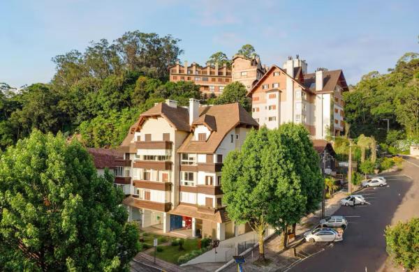 A la foto es mostra l'objecte Lindo apartamento espaço inteiro Gramado situat a la ciutat de Gramado.