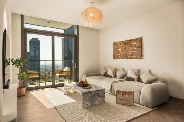 A la foto es mostra l'objecte Seraya Residence 13 - 2 BDR - On the Boulevard - Ocean Views situat a la ciutat de Dubai.