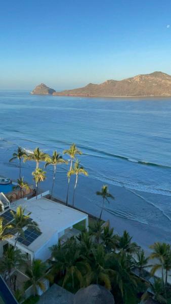 På billedet ses objektet Apartamento pie de playa beliggende i byen Mazatlán.