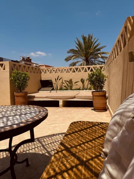 A la foto es mostra l'objecte Momo House- Riad Zaza situat a la ciutat de Marràqueix.