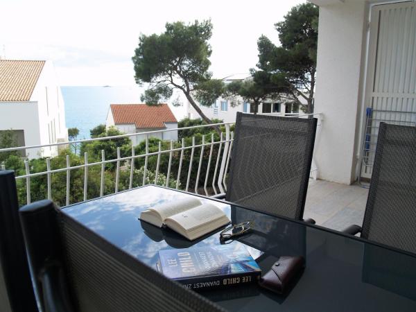 A la foto es mostra l'objecte Apartment on the beach situat a la ciutat de Rovinj.