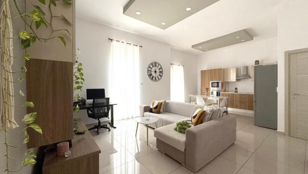 A la foto es mostra l'objecte Lovely Apartment Central Area situat a la ciutat de Sliema.