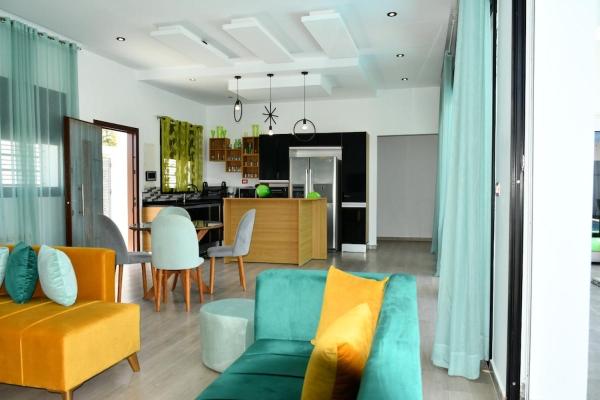 På bildet vises objektet Chacha house som ligger i byen Yasmine.