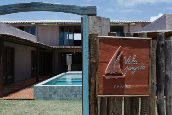 A la foto es mostra l'objecte Vila Jangada Xandó Caraíva situat a la ciutat de Caraíva.